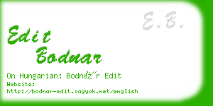 edit bodnar business card